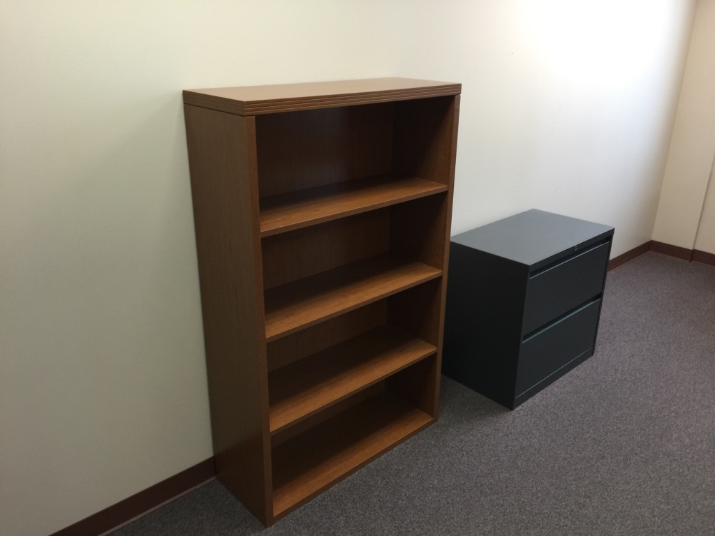 Used Bookcase and Lateral File