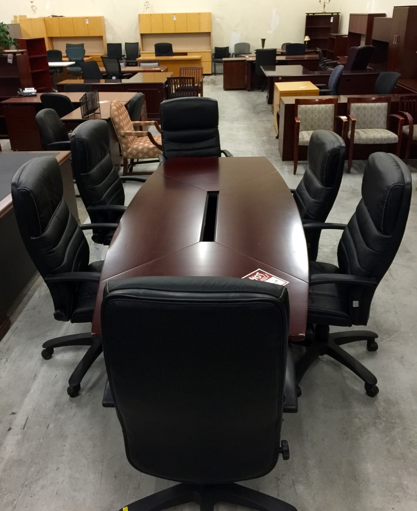 Used Conference Table Seats 6